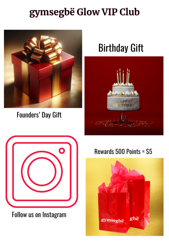 gymsegbe VIP rewards gifts and benefits