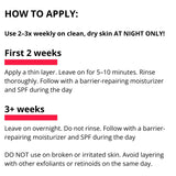 Thick As Thieves Pure Glycolic Acid Lactic Acid Extreme Gel Peel - 30ml