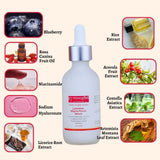 Active ingredients in Gymsegbe Luminous Mighty Punch Serum – lightweight, water-based formula for sensitive skin