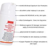 Habaek Sun Protection Face Moisturizer SPF50 | Korean Skin Care for All Skin Types