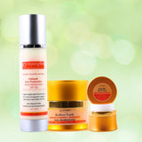 Sun protection set. Face, neck and body