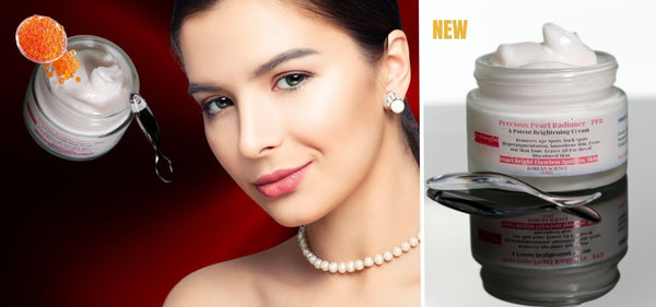 Woman with Korean Radiance Anti-Aging Cream