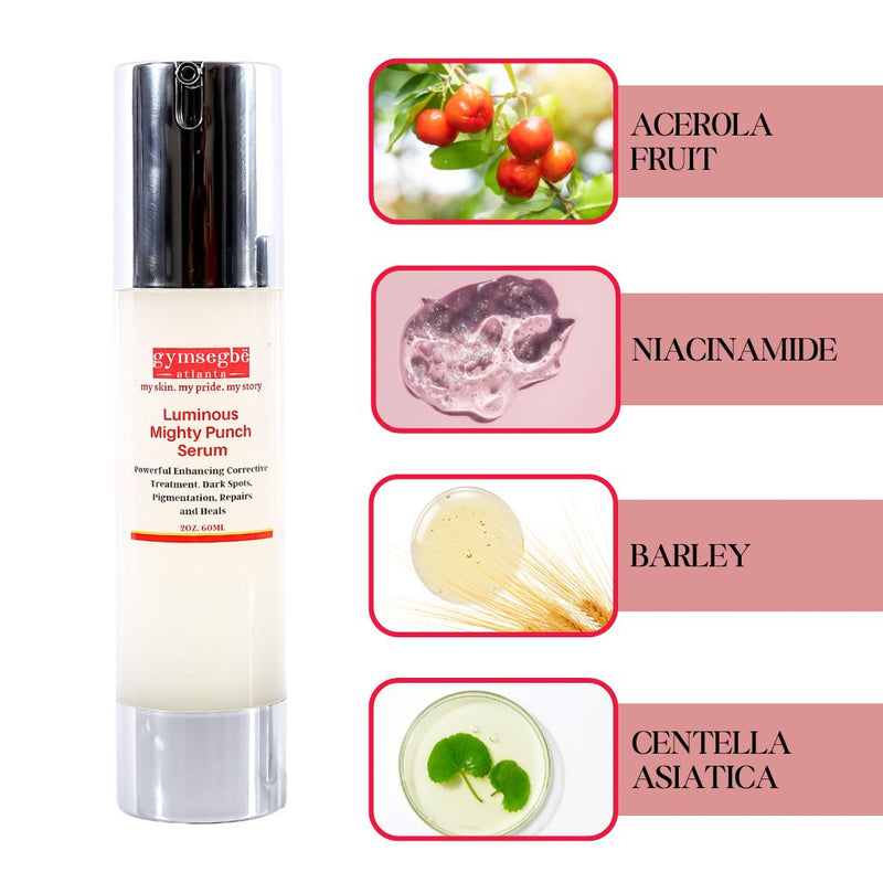 Gymsegbe | Luminous Mighty Punch Serum Pump 60ml Ingredients