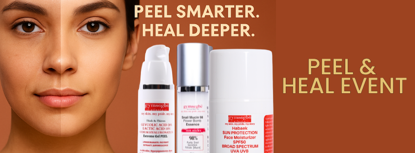 Peel and heal event. Peel smarter, heal deeper 