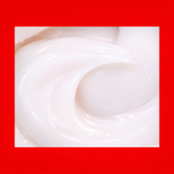 Close-up of gem in a bottle night moisturizer swatch