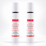 Two white cosmetic tubes of gymsegbé Extreme Gel Peel shown side by side on a clean white background.