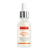 Gymsegbe Luminous Mighty Punch Serum bottle on a white background