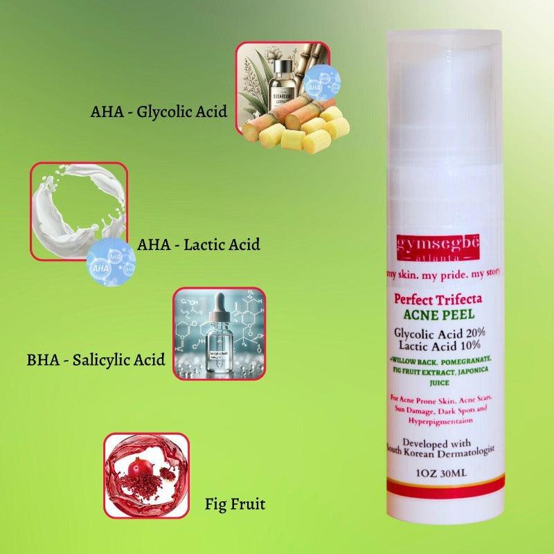 Gymsegbe Acne Set full skincare routine for acne-prone skin