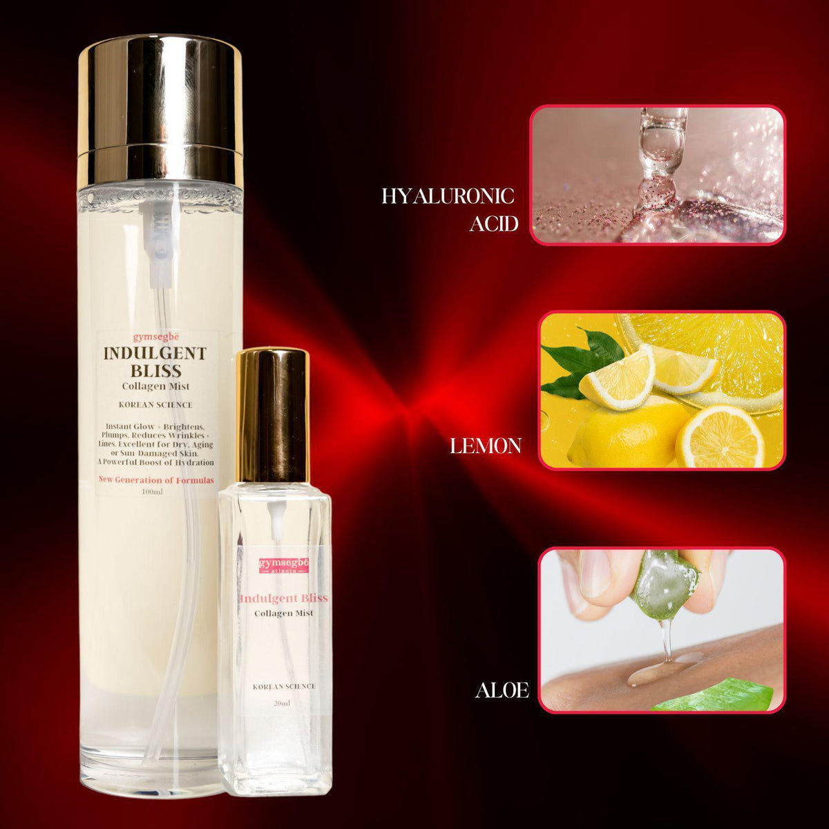 LAËSSE glass skin cream 30g Ellezza Face Cream 30 ml - Facial Lift Based on Snail Slime