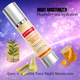 Gem in a bottle night moisturizer