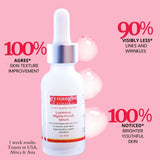 Texture of Gymsegbe Luminous Mighty Punch Serum – lightweight, water-based formula for sensitive skin