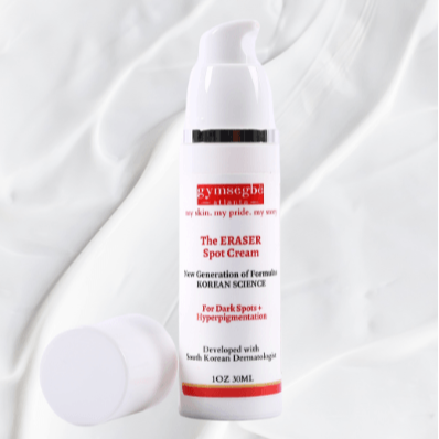 Eraser Spot Cream on display on a white background