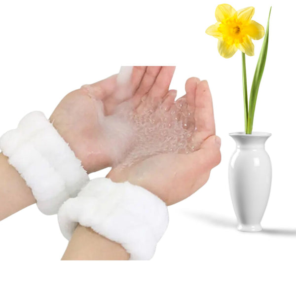 Washable Wrist Wash Towel Band | Pair